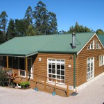 The main view of the cottage