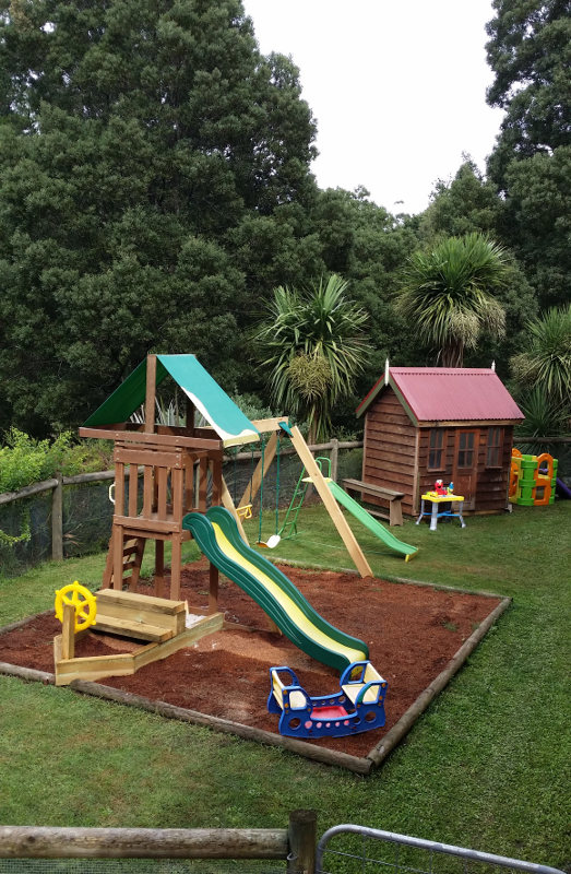 Playground area for children